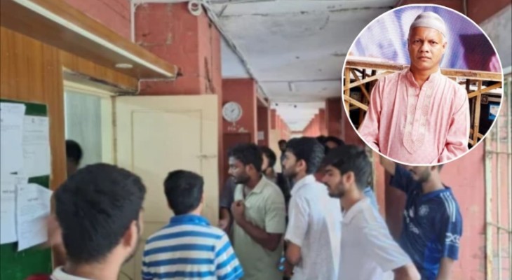 ছাত্র দ্বারা লাঞ্ছিত জুলাই বিপ্লবে সক্রিয় চবি শিক্ষক